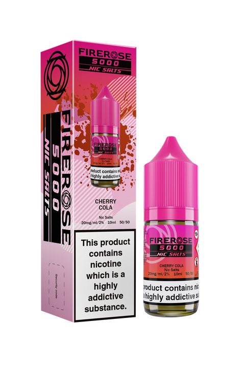Firerose 5000 Salt E-Liquid by Firerose 10ml (CHERRY COLA 20mg)