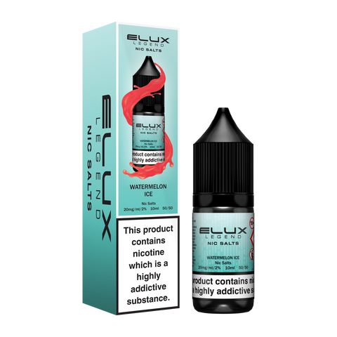 Elux Nic Salt E-Liquid by Elux Legend 10ml (Watermelon Ice 20mg)