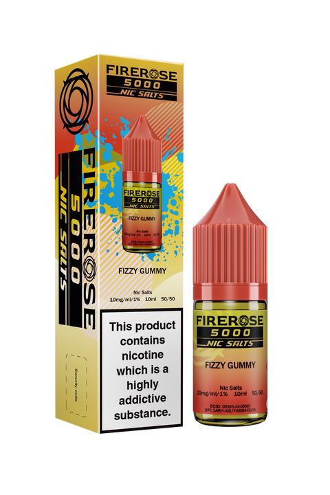 Firerose 5000 Salt E-Liquid by Firerose 10ml (FIZZY GUMMY 20mg)