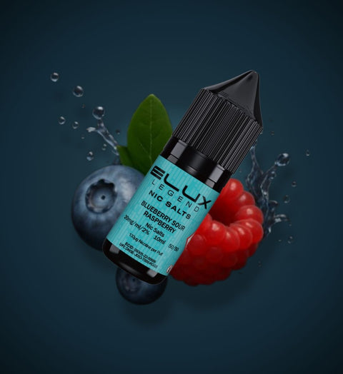 Elux Nic Salt E-Liquid by Elux Legend 10ml (Blueberry Sour Raspberry 20mg)