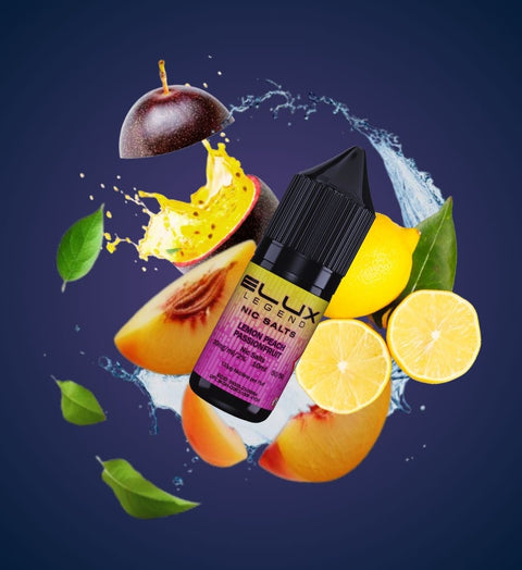 Elux Nic Salt E-Liquid by Elux Legend 10ml (Lemon Peach Passionfruit 20mg)