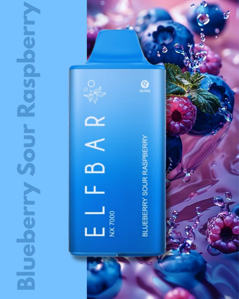 ELFBAR 7000 Blueberry Sour Raspberry