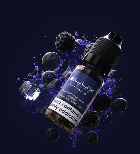 Elux Nic Salt E-Liquid by Elux Legend 10ml (Blueberry Raspberry 20mg)