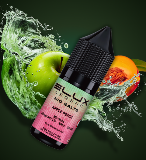 Elux Nic Salt E-Liquid by Elux Legend 10ml (APPLE PEACH  20mg)