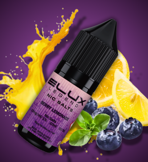 Elux Nic Salt E-Liquid by Elux Legend 10ml (BERRY LEMONADE  20mg)
