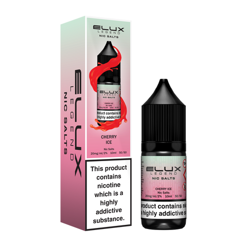 Elux Nic Salt E-Liquid by Elux Legend 10ml (Cherry Ice 20mg)