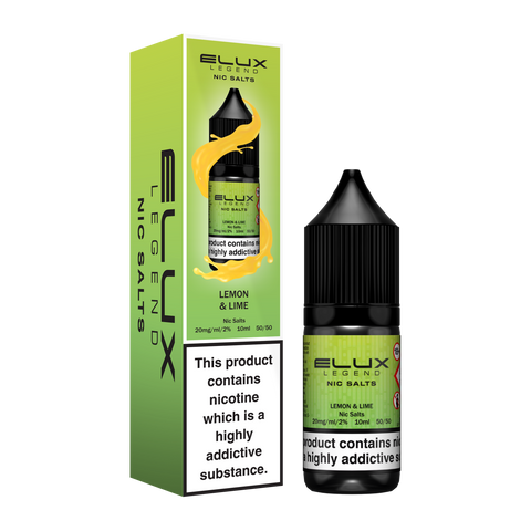 Elux Nic Salt E-Liquid by Elux Legend 10ml (Lemon & Lime 20mg)