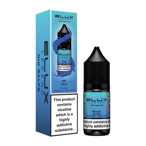 Elux Nic Salt E-Liquid by Elux Legend 10ml (Mr Blue 20mg)