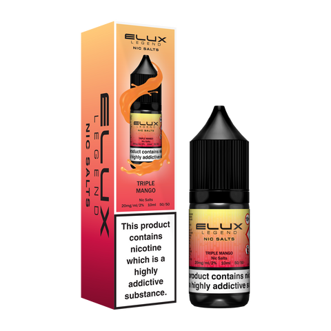 Elux Nic Salt E-Liquid by Elux Legend 10ml (Triple Mango 20mg)