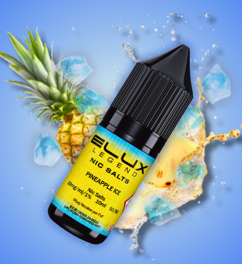 Elux Nic Salt E-Liquid by Elux Legend 10ml (PINEAPPLE ICE  20mg)