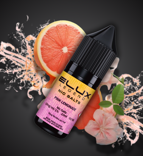Elux Nic Salt E-Liquid by Elux Legend 10ml (PINK LEMONADE  20mg)
