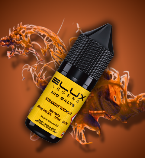 Elux Nic Salt E-Liquid by Elux Legend 10ml (STRAIGHT TOBACCO  20mg)