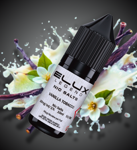 Elux Nic Salt E-Liquid by Elux Legend 10ml (VANILLA TABACCO  20mg)