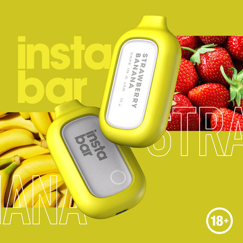 Stawberry Banana (Instabar 5000 Puff)