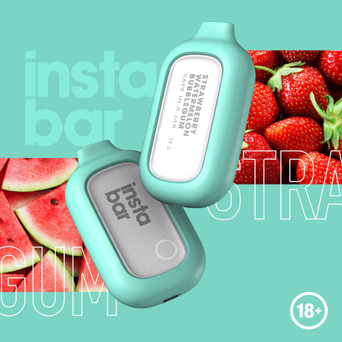 Stawberry Watermelone Bubblegum (Instabar 5000 Puff)