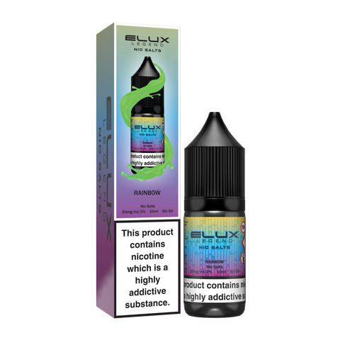 Elux Nic Salt E-Liquid by Elux Legend 10ml (Rainbow 20mg)