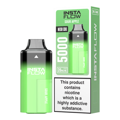 INSTAFLOW 5000 - SOUR APPLE 20mg